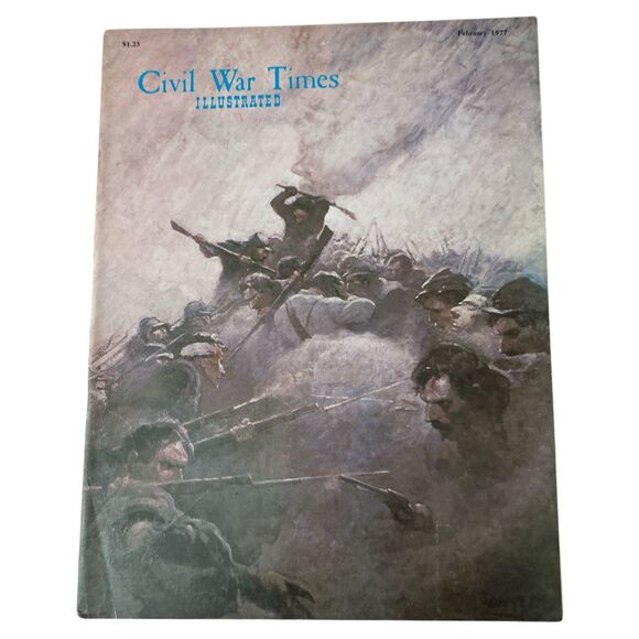 1977 Civil War Times Illustrated Lot of 10 VG+ History Magazines Excl Mar & Sep - Picture 4 of 12